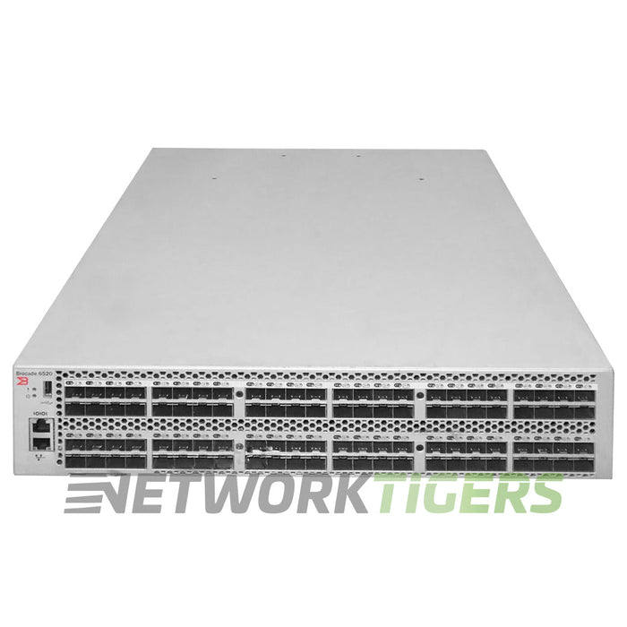 Brocade BR-6520-48-8G-R 6520 Series 96x 8G FC SFP+ (48x Active) SAN Switch