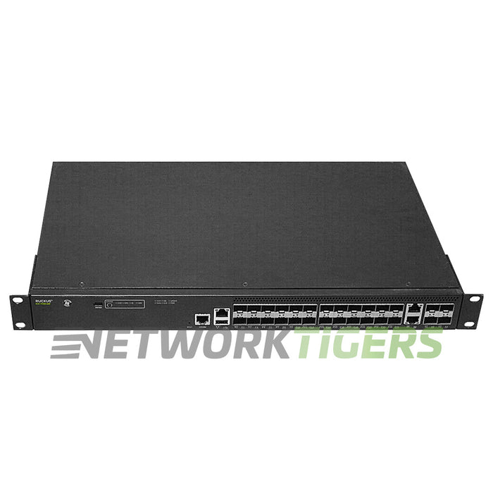 Ruckus ICX7150-24F-4X10GR Brocade 24x 1GB SFP 2x 1GB RJ45 4x 10GB SFP+ Switch
