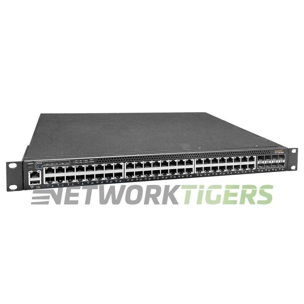 Ruckus ICX7150-48ZP-E2X10G 16x 2.5GB PoH/PoE+ 32x 1GB PoE+ 6x SFP 2x SFP+ Switch