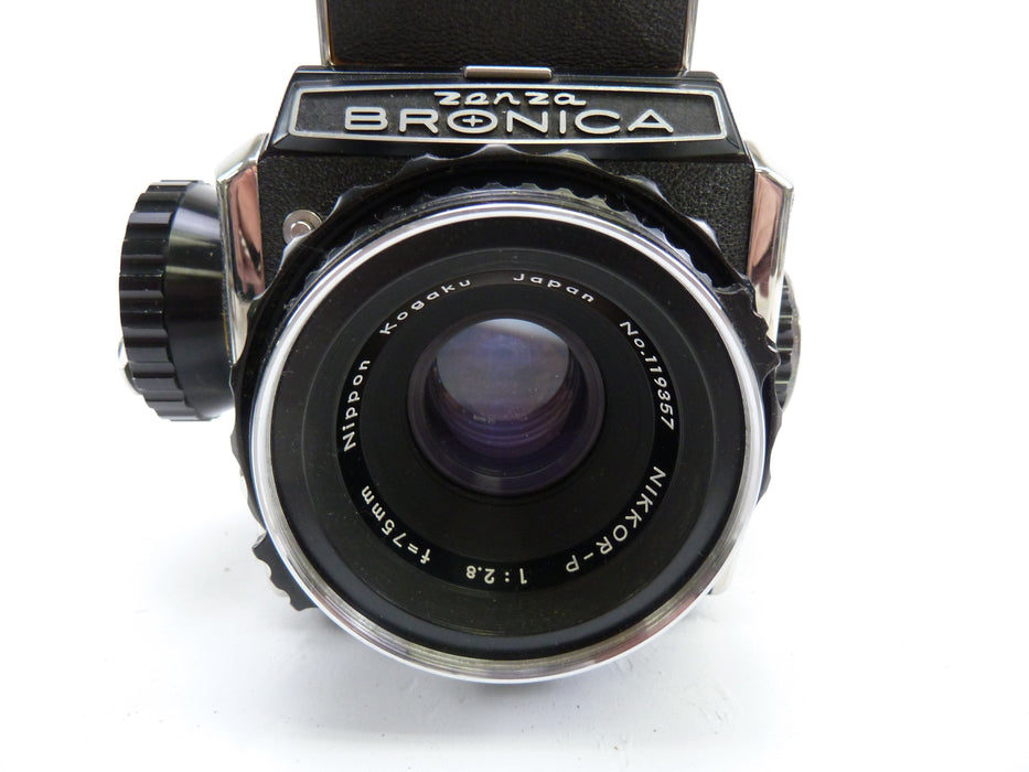 Bronica C Camera outfit with 75MM F2.8 Lens