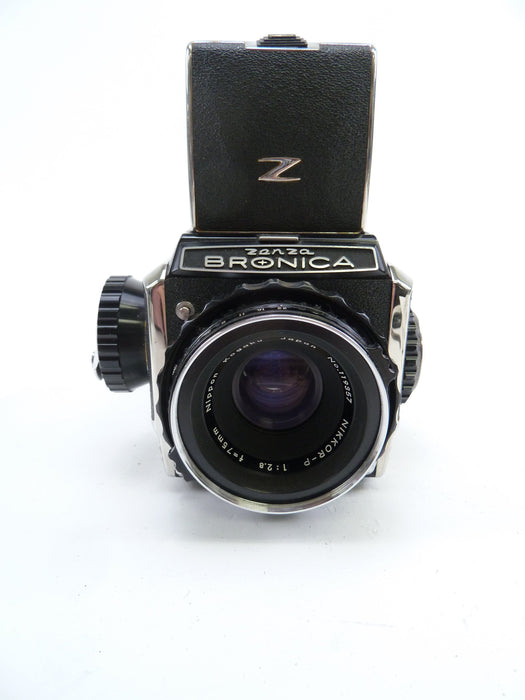 Bronica C Camera outfit with 75MM F2.8 Lens