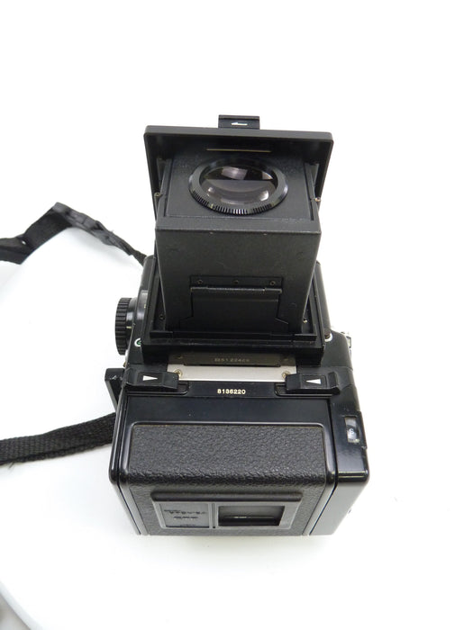 Bronica ETR Outfit with 75MM F2.8 Lens, 120 Back, and Waist Level Finder