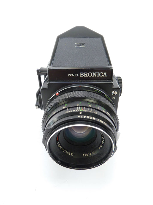 Bronica ETRS Complete Kit with 120 Film Back and 75MM F2.8 Lens  (no dark slide)