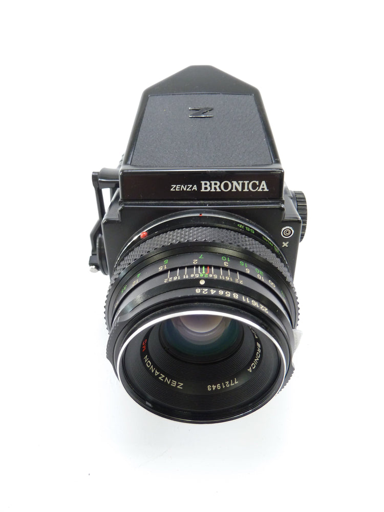 Bronica ETRS Complete Kit with 120 Film Back and 75MM F2.8 Lens  (no dark slide)
