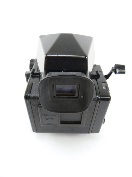 Bronica ETRS Kit with 75MM F2.8 Lens, 120 Back, and Prism Finder