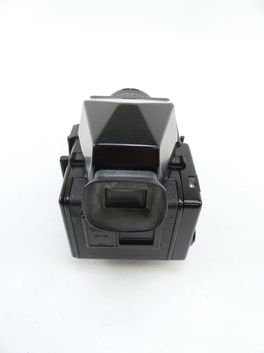 Bronica ETRSi Camera Outfit with 75MM F2.8 Lens, 120 Back, and Prism Finder E