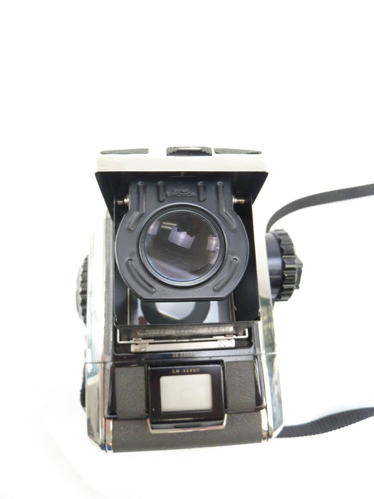 Bronica S2 Body with 120 Film Back and Waist Level Finder