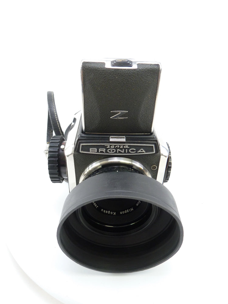 Bronica S with 75MM F2.8, 120 Film Back, and Prism Finder