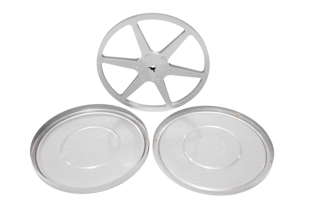 Brumberger Co. 8mm Film Canisters and Reels (Set of 3)