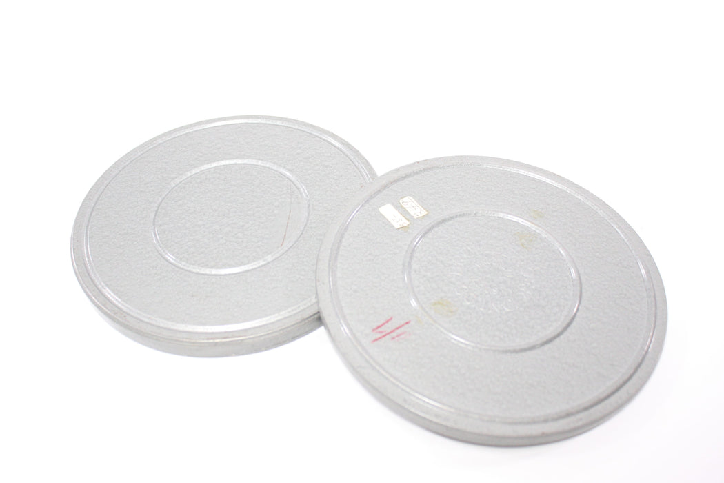 Brumberger Co. 8mm Film Canisters and Reels (Set of 3)