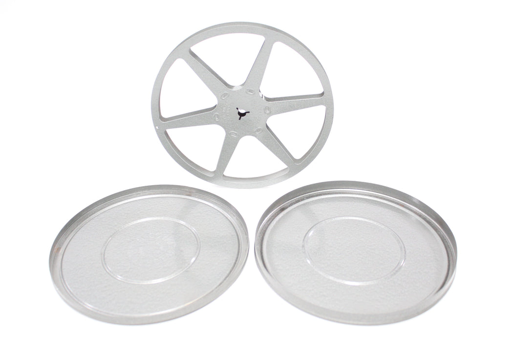 Brumberger Co. 8mm Film Canisters and Reels (Set of 3)