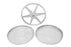 Brumberger Co. 8mm Film Canisters and Reels (Set of 3)