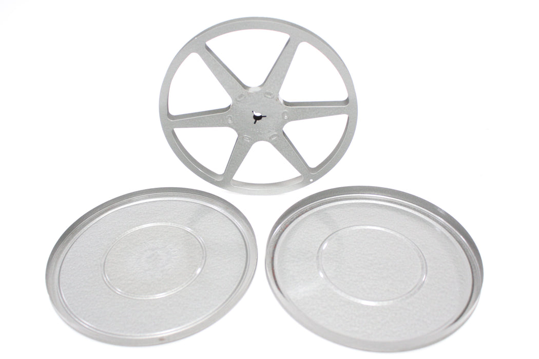 Brumberger Co. 8mm Film Canisters and Reels (Set of 3)