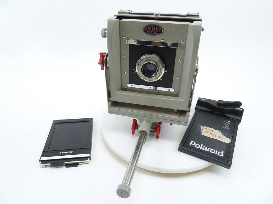 Burke & James Orbit 4X5 Mono-Rail Camera Groud Glass and Kodak Ektar 127MM F4.7