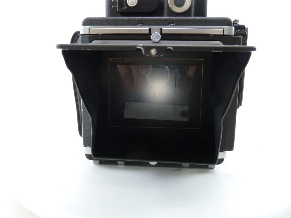 Busch Pressman Model D 4X5 Camera with Wollensak 135MM f4.7 Raptor Lens