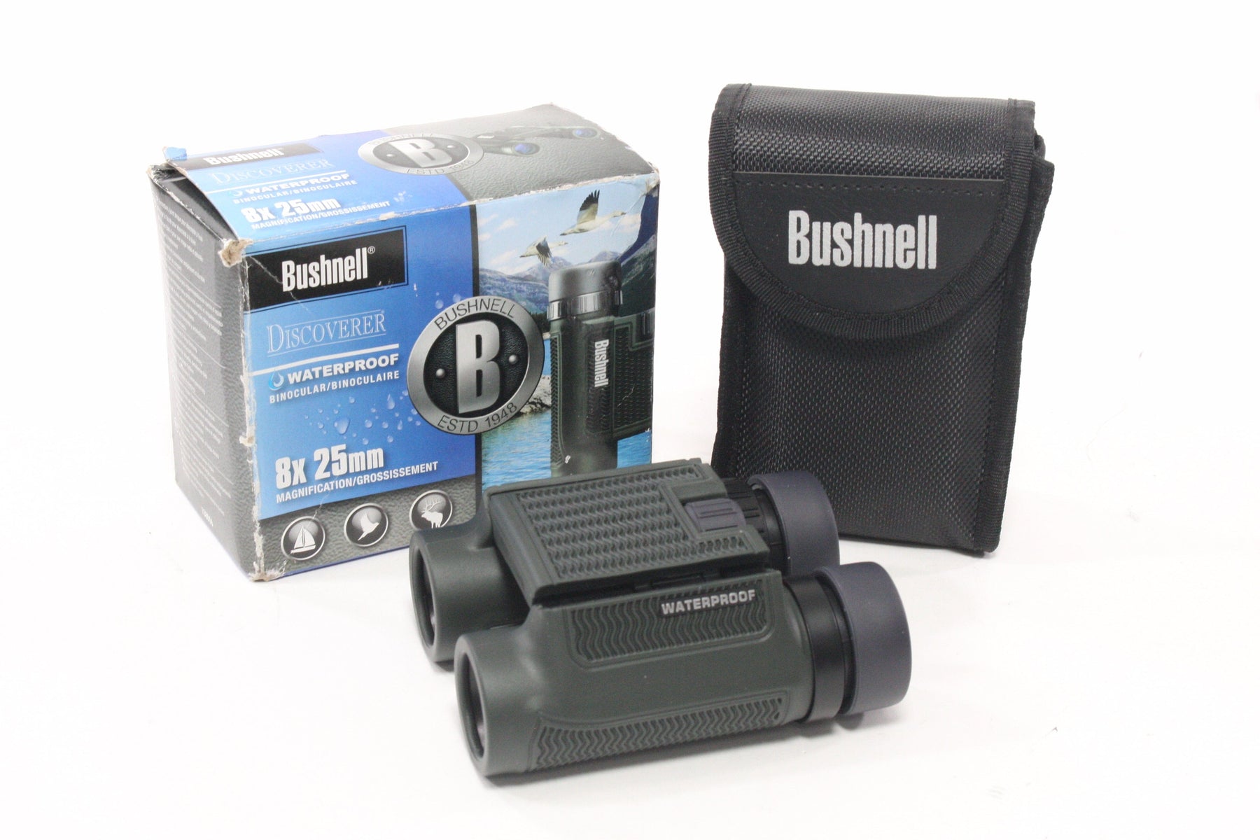 Bushnell 8x 25mm Discoverer Waterproof Binoculars