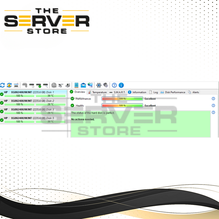 Seagate 2.4TB SAS 12G 10K SFF 2.5" HDD Exos ST2400MM0129 Dell PowerEdge Server G15