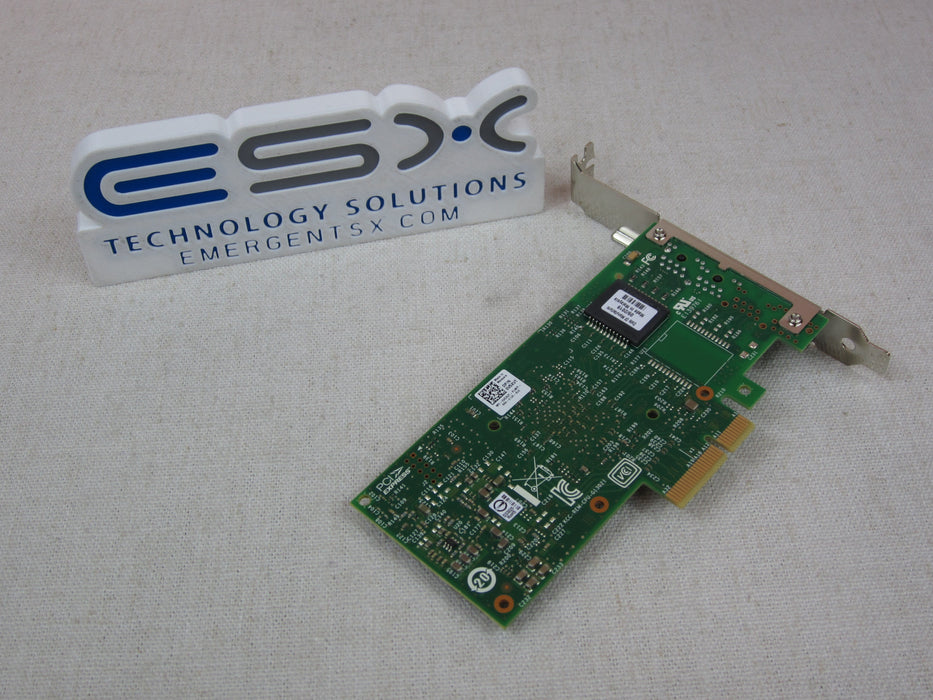 Dell V5XVT Intel i350-T2 Dual Port 1GbE Network Adapter Full Height