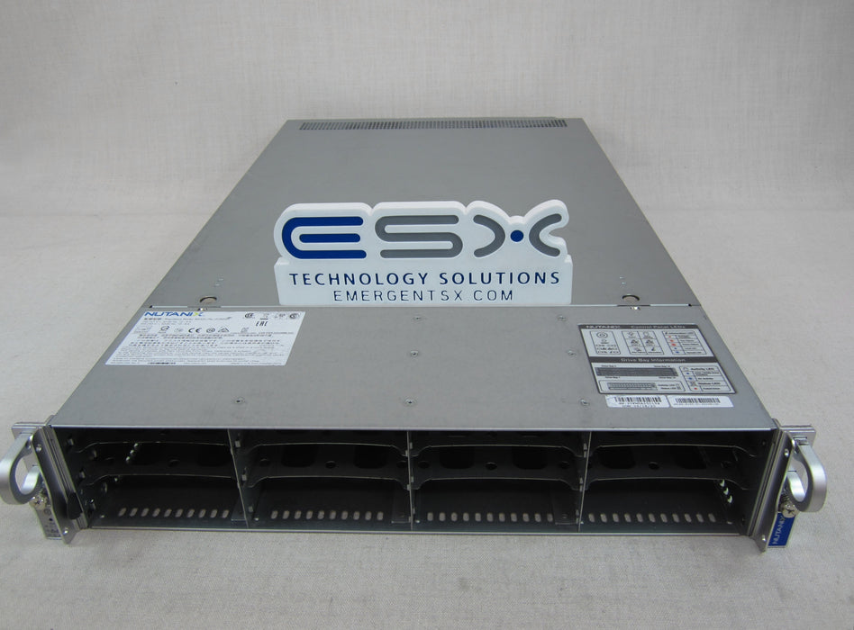 Nutanix NX-8155-G7 / CSE-829 2U 12x 3.5” Server– 2x HS, 2x 1600W, X11DPU-G7-NI22