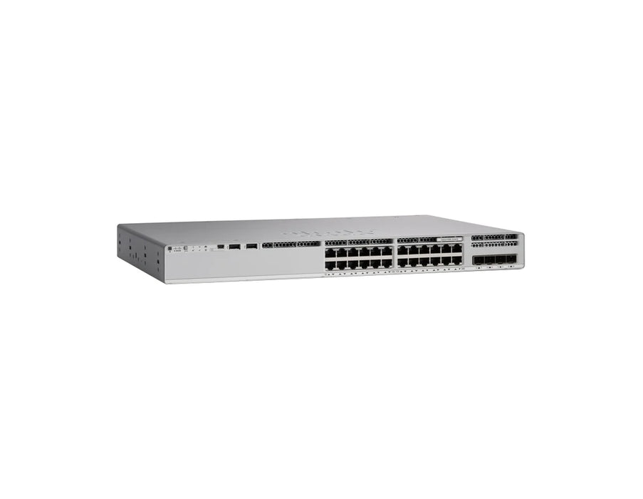 Cisco Catalyst C9200L-24PXG-4X-A 24-Port mGig PoE+ Switch (8xmGig, 4x10G SFP+), Network Advantage