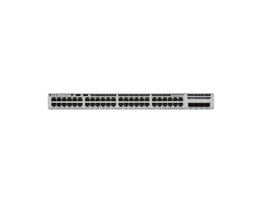 Cisco Catalyst C9200L-48P-4G-A 48-Port PoE+ Switch with 4x1G SFP Uplinks, Network Advantage