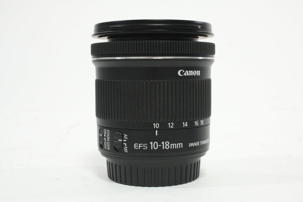 Canon 10-18mm f/4.5-5.6 IS STM Lens for Canon EF-S Mount