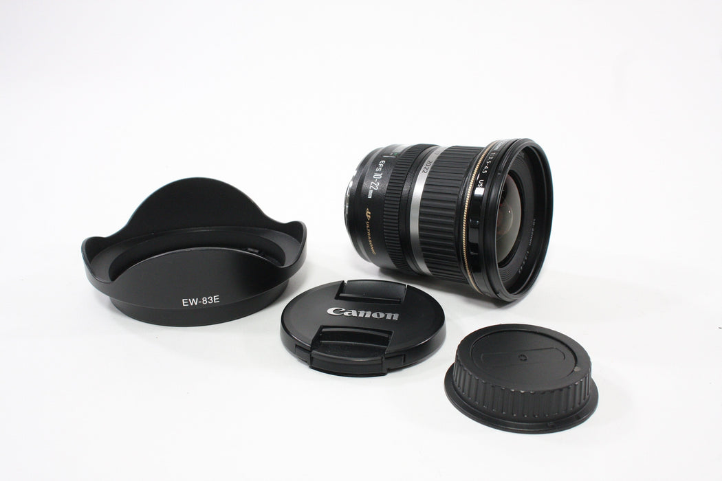 Canon 10-22mm f/3.5-4.5 USM EF-S APS-C Lens for Canon EF Mount