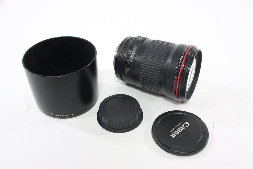 Canon 135mm f/2 L Ultrasonic Lens for Canon EF Mount