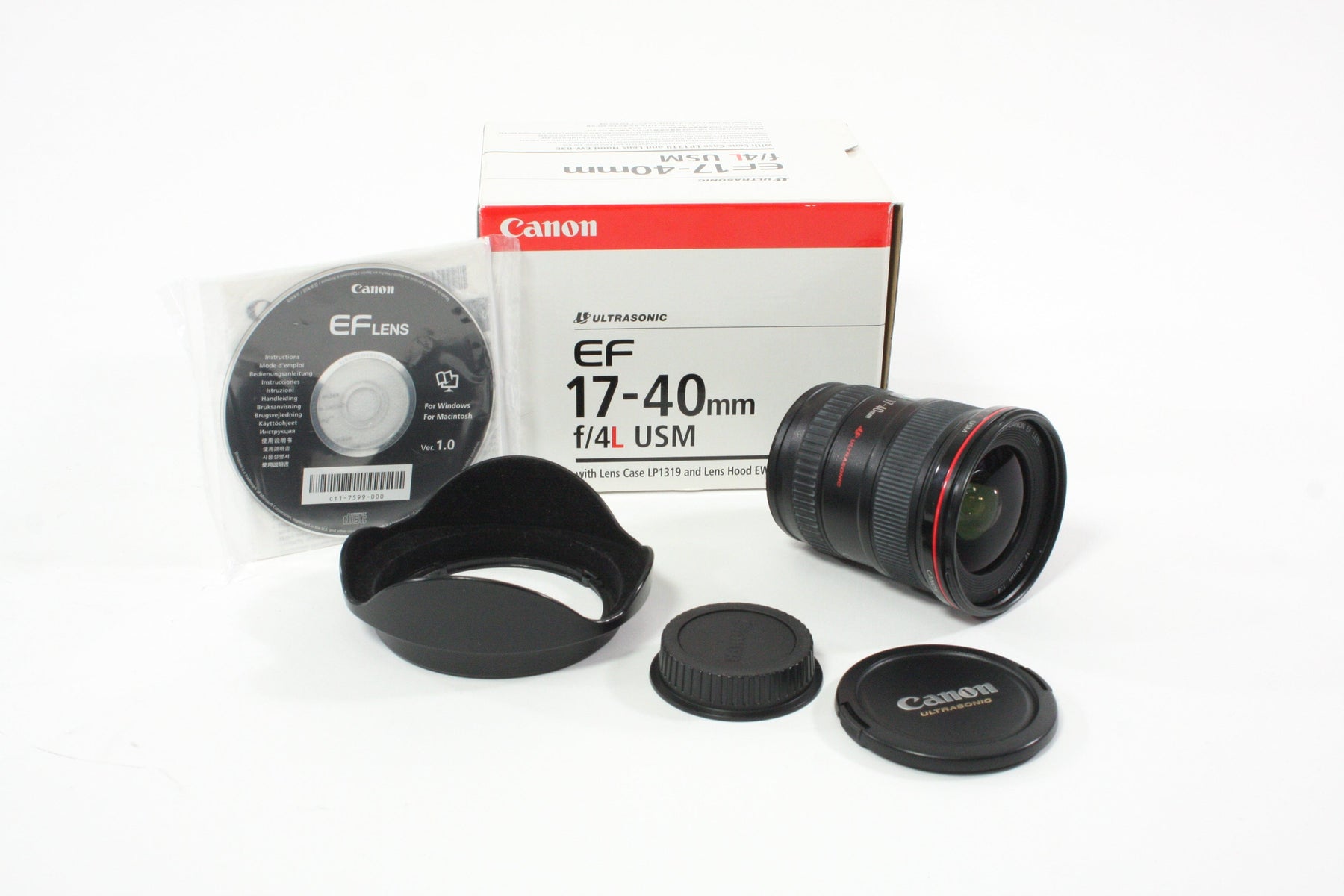 Canon 17-40 f/4 L USM Lens for Canon  EF Mount
