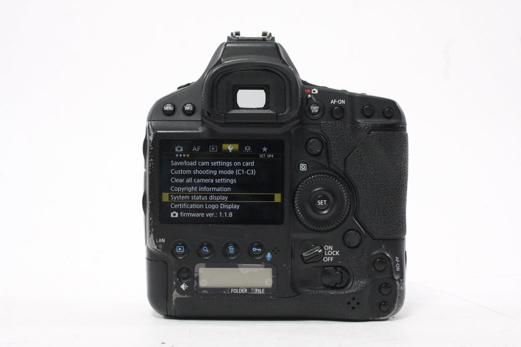 Canon 1DX Mark II DSLR Camera Body with Shutter Count 438,000