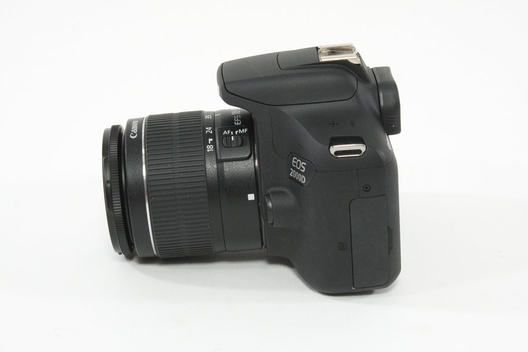 Canon 2000D (Rebel T7) w/ EF-S 18-55mm f/3.5-5.6 III - Shutter Count 204