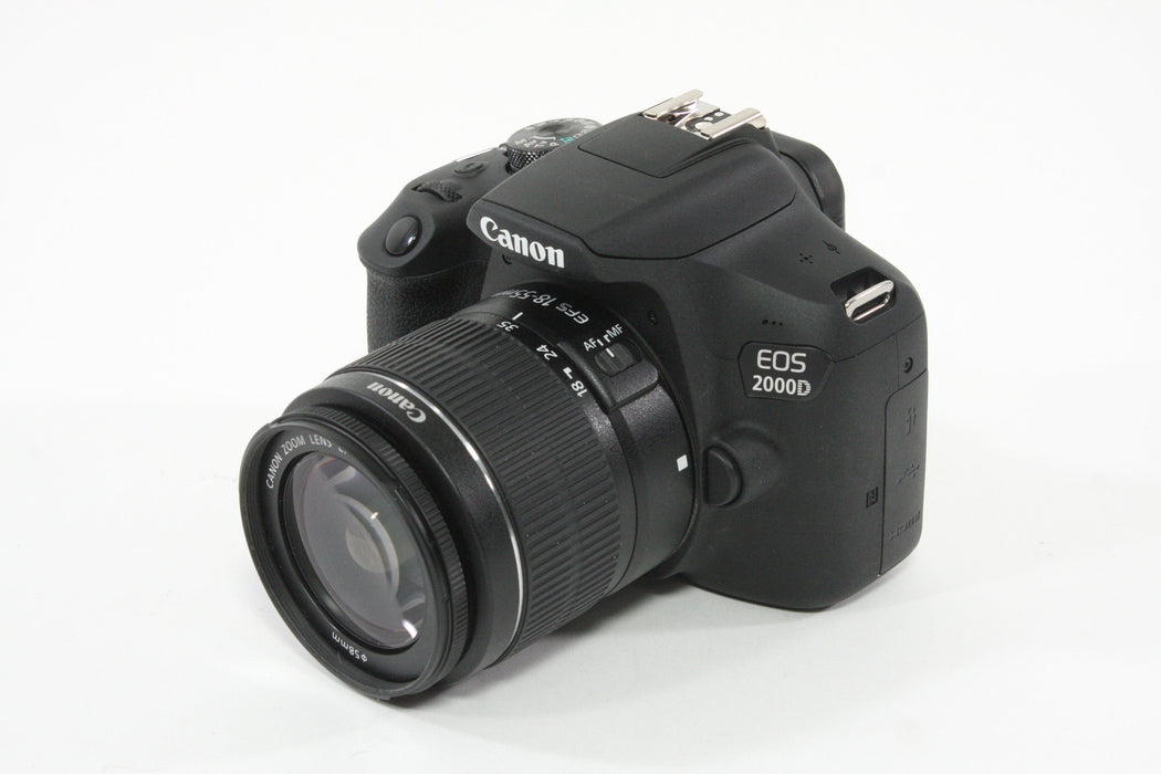 Canon 2000D (Rebel T7) w/ EF-S 18-55mm f/3.5-5.6 III - Shutter Count 204