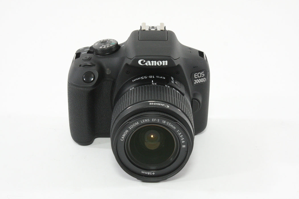 Canon 2000D (Rebel T7) w/ EF-S 18-55mm f/3.5-5.6 III - Shutter Count 204