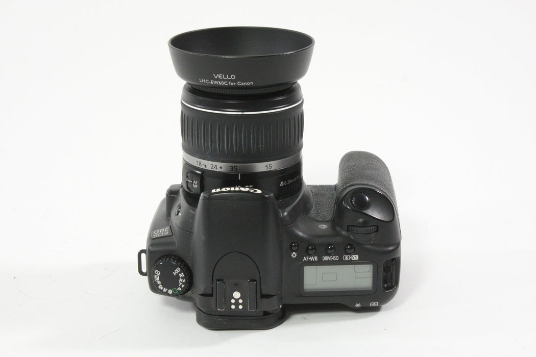 Canon 20D w/18-55mm F3.5-5.6 II