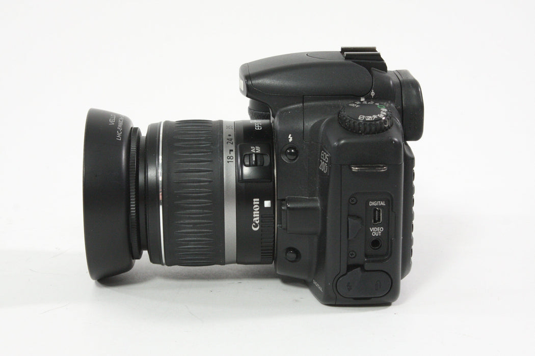 Canon 20D w/18-55mm F3.5-5.6 II