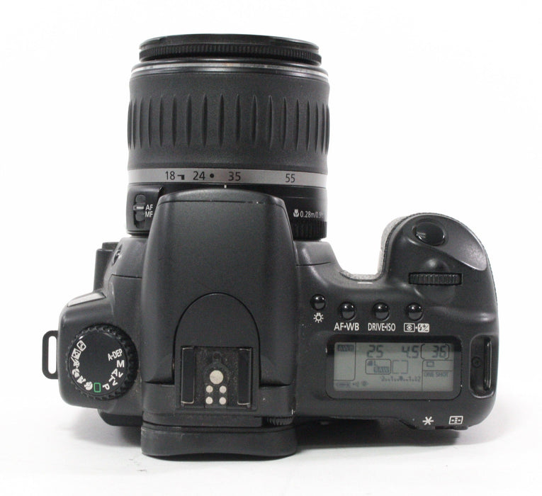 Canon 20D with 18-55mm f/3.5-5.6 Lens