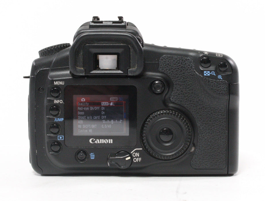 Canon 20D with 18-55mm f/3.5-5.6 Lens
