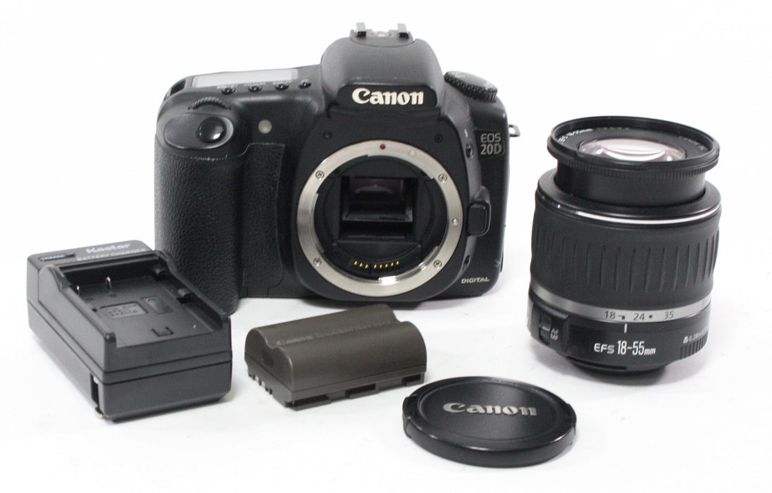Canon 20D with 18-55mm f/3.5-5.6 Lens