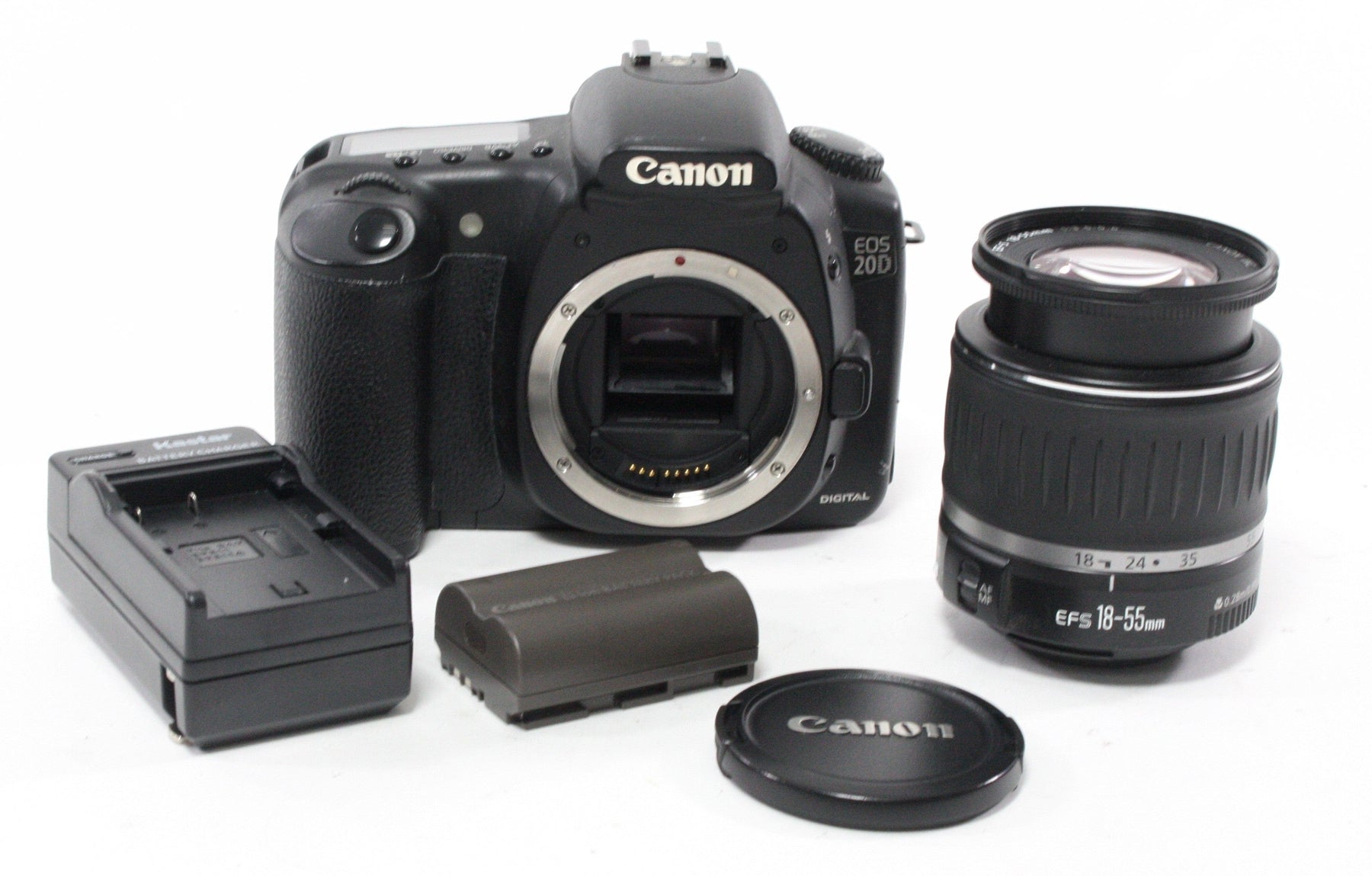 Canon 20D with 18-55mm f/3.5-5.6 Lens