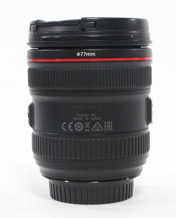 Canon 24-70mm f/4 L IS USM Macro Lens for Canon EF Mount, with case.