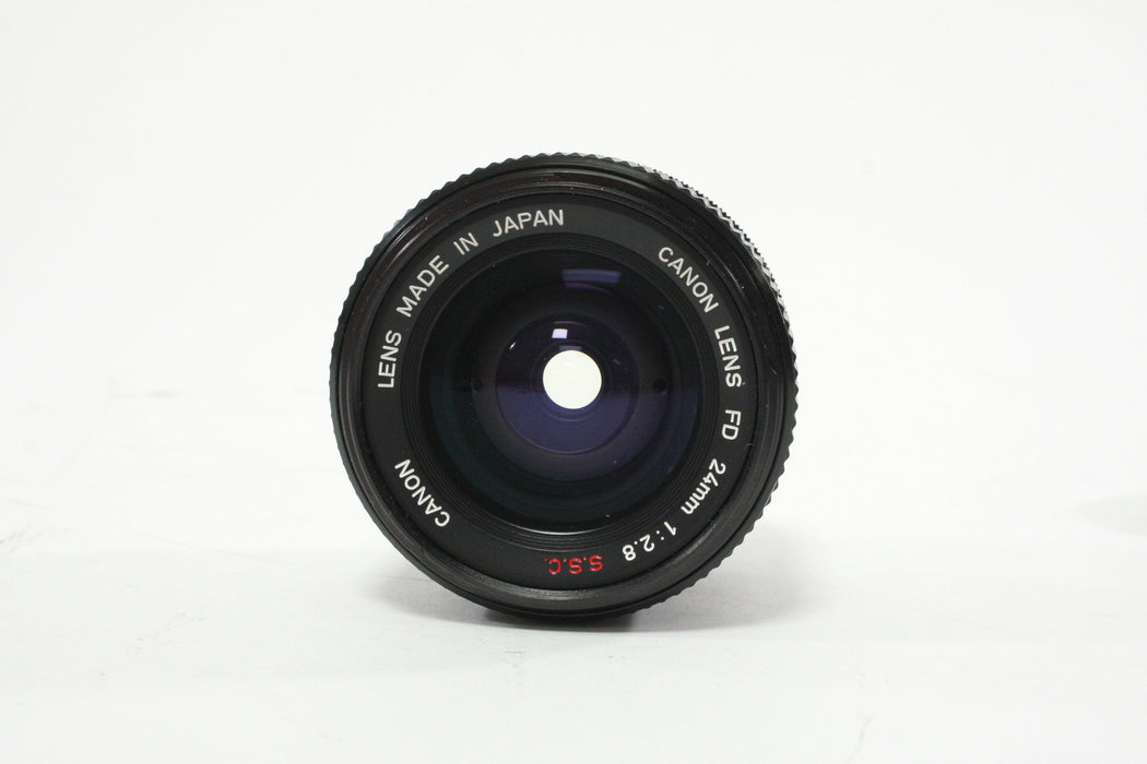 Canon 24mm f/2.8 SSC Lens for Canon FD Mount