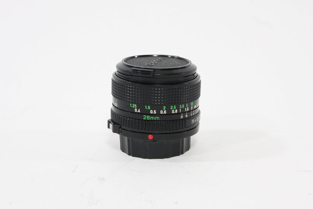 Canon 28mm f/2.8 FD Lens