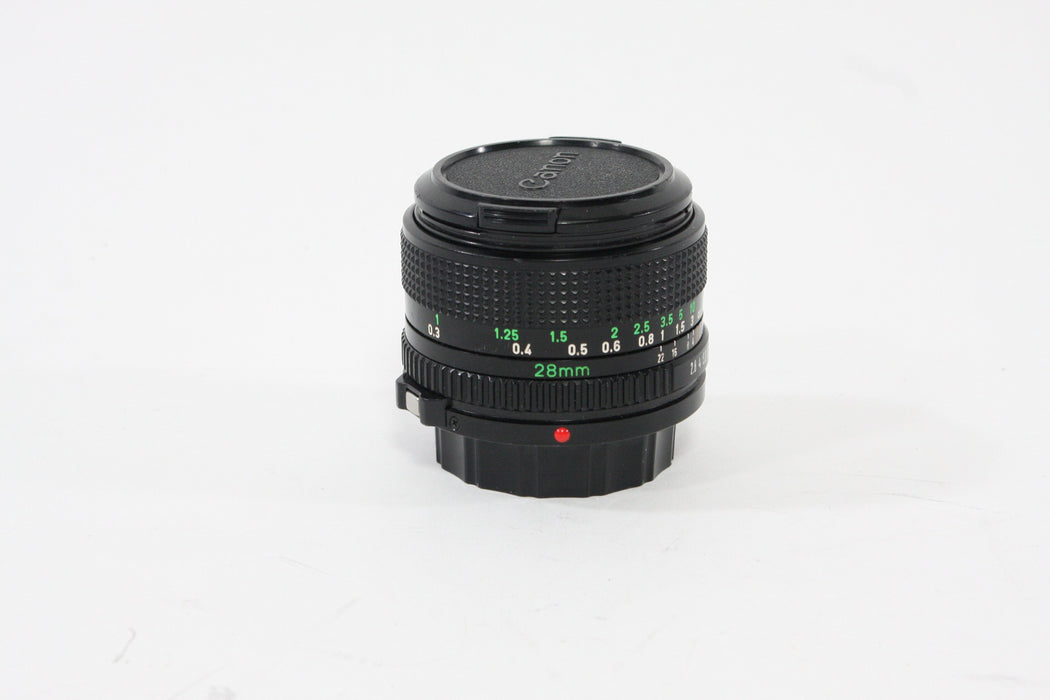 Canon 28mm f/2.8 FD Lens