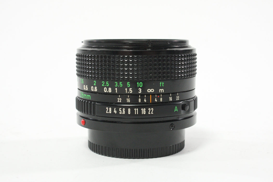 Canon 28mm f/2.8 Lens for Canon FD Mount