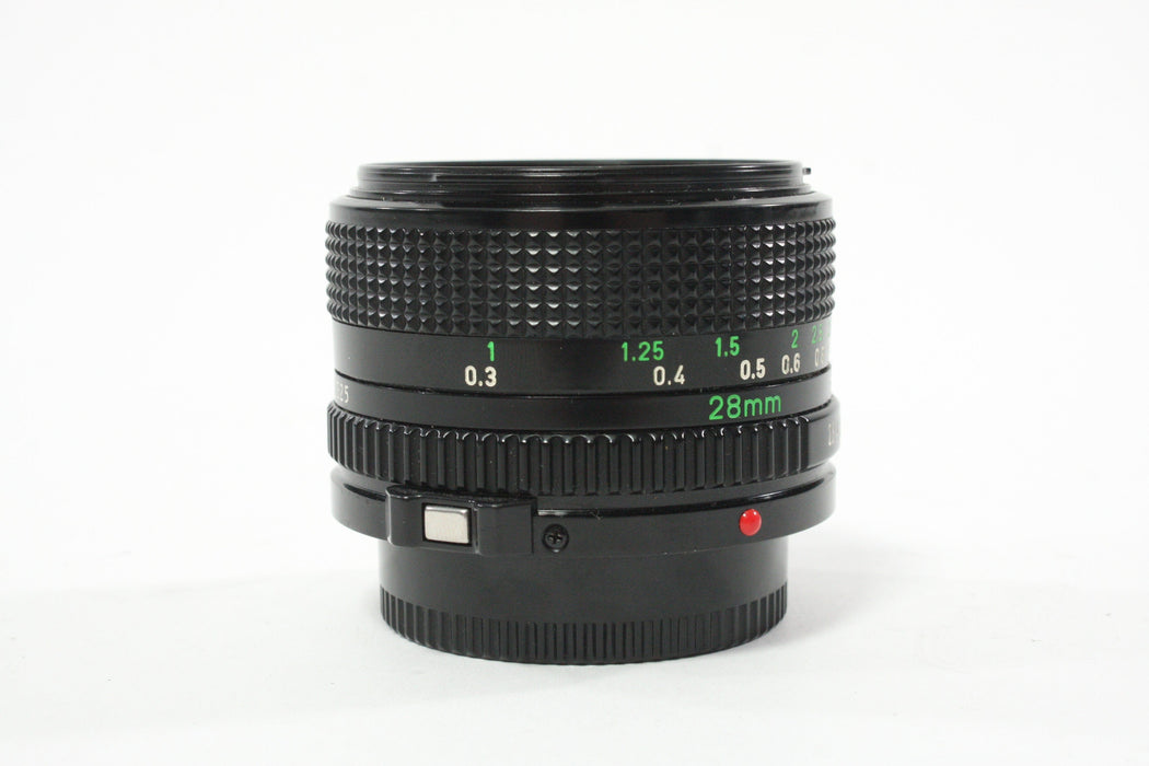Canon 28mm f/2.8 Lens for Canon FD Mount
