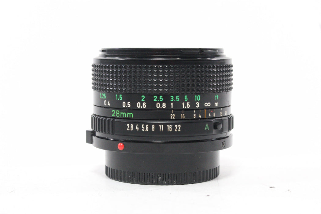 Canon 28mm f/2.8 Lens for Canon FD Mount