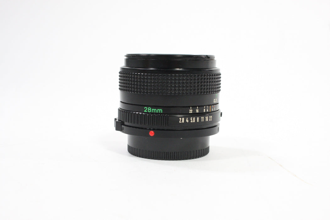 Canon 28mm f/2.8 Lens for Canon FD Mount