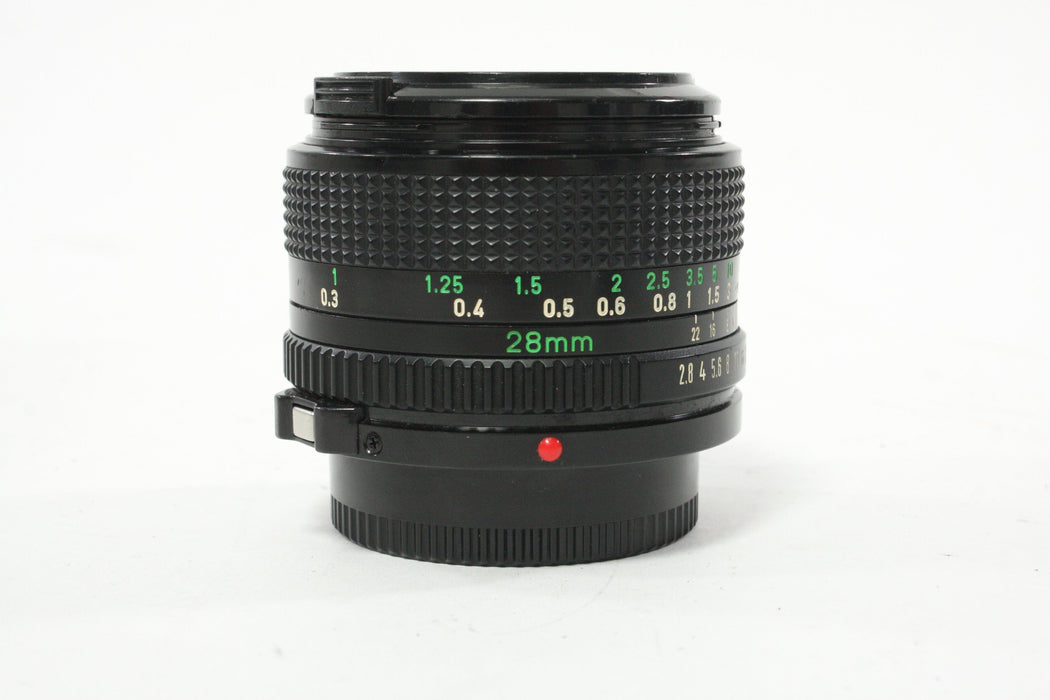 Canon 28mm f/2.8 Lens for FD Mount