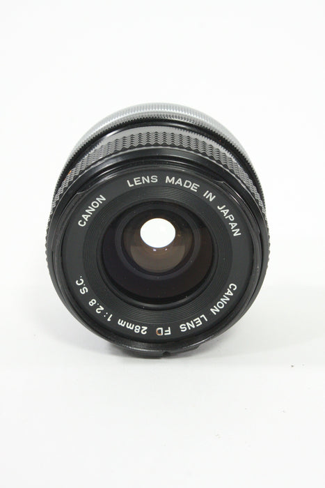 Canon 28mm f/2.8 S.C. - FD Mount