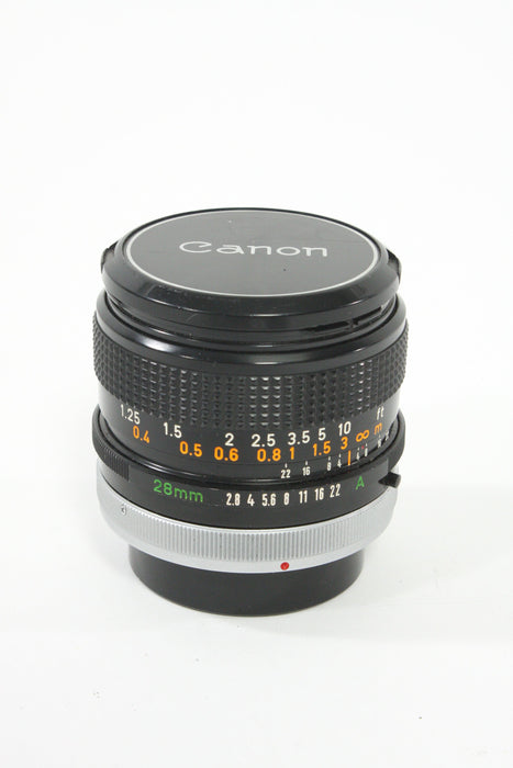 Canon 28mm f/2.8 S.C. - FD Mount